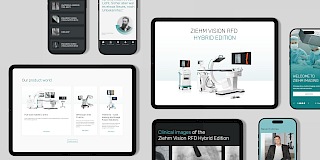 Multi-Device Produktpräsentation für Ziehm Imaging