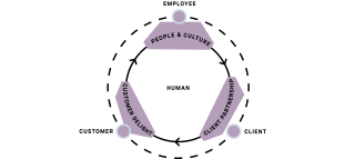 Infografik menschenzentrierter Ansatz .diff communications